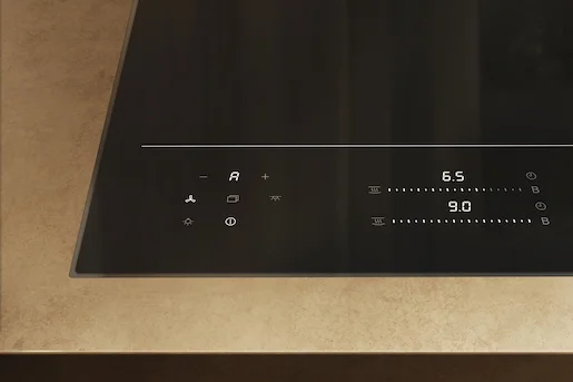 Сенсорный слайдер управления MultiSlide варочная панель Miele KM 8665 FL - интеллектуальный интерфейс