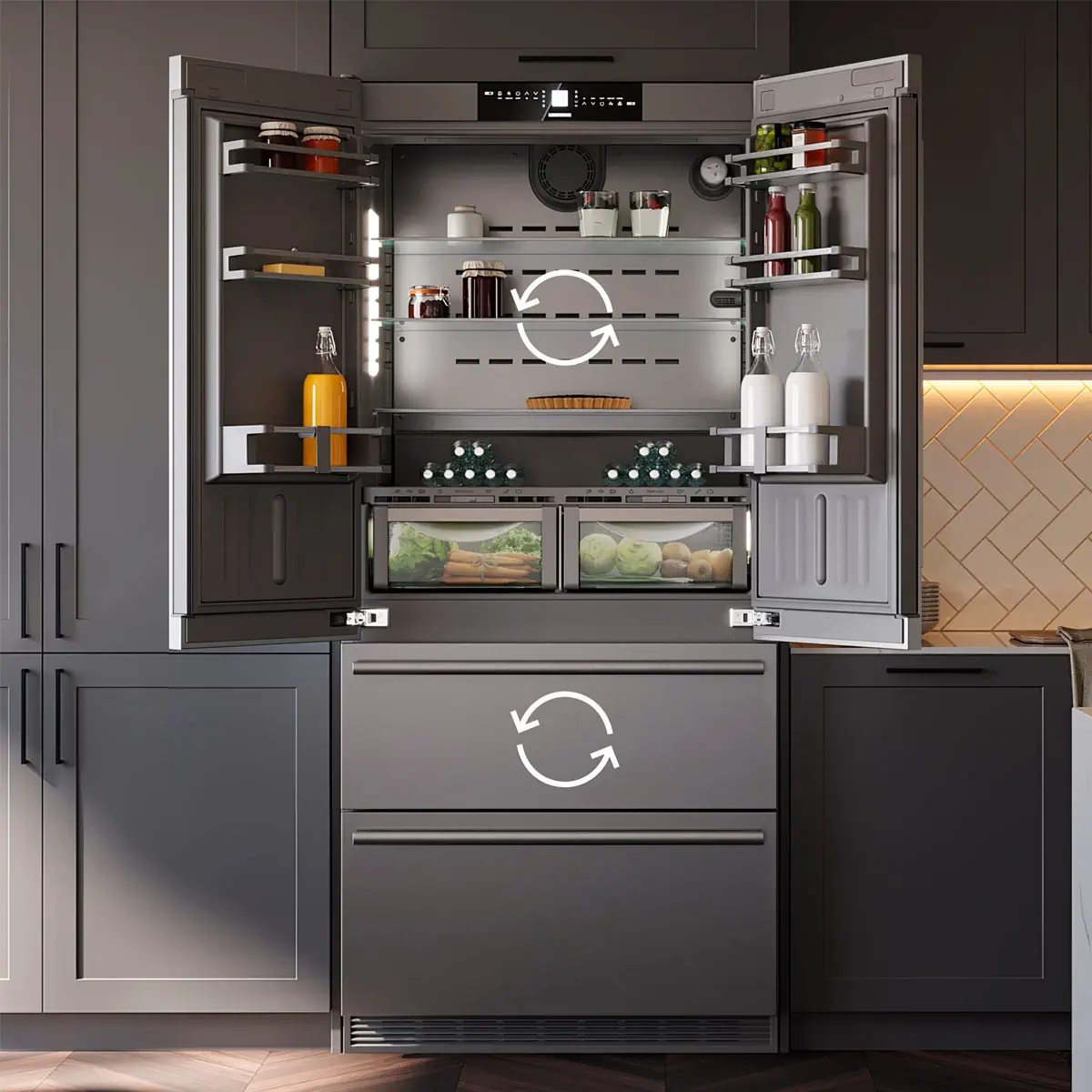 liebherr duocooling двухконтурное охлаждение nofrost