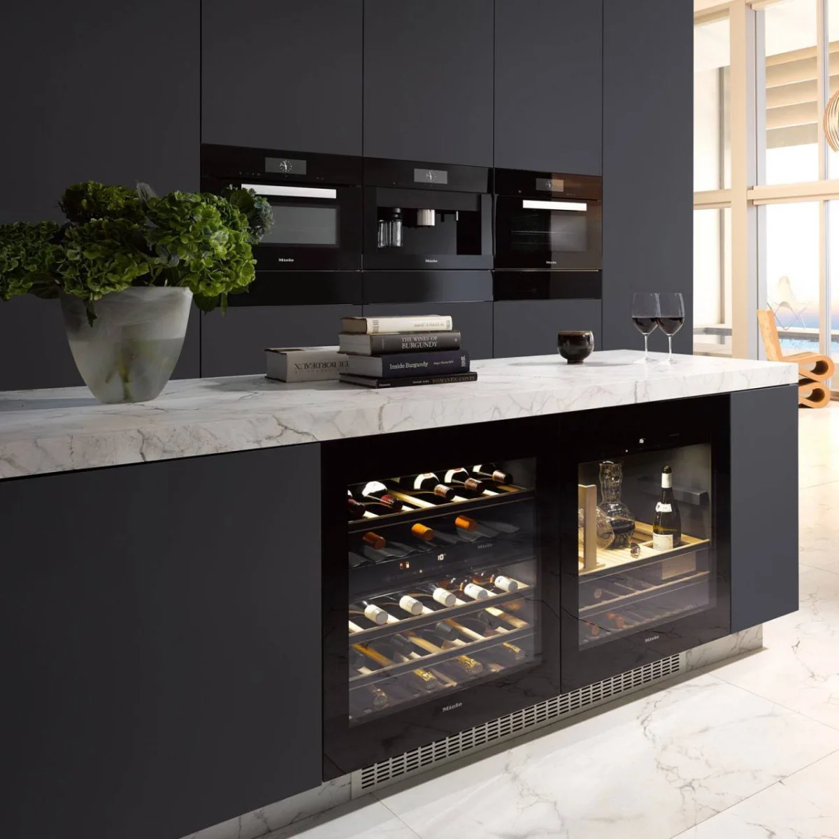встраиваемая техника для кухни: подбор под дизайн, Miele Bosch BORA Gaggenau в Москве