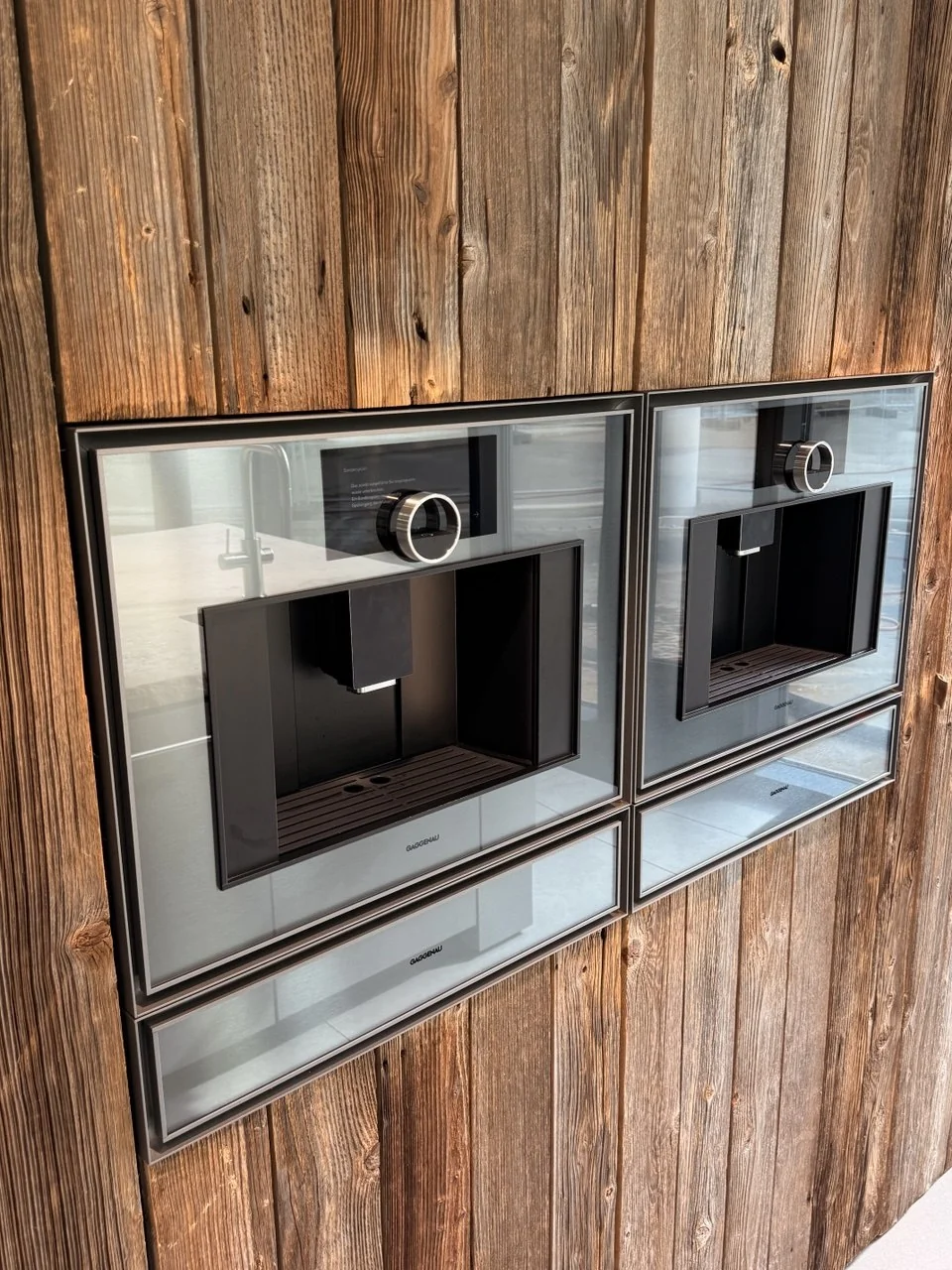 кофемашина Gaggenau Expressive Edelstahl hinter Rauchglas купить в Москве