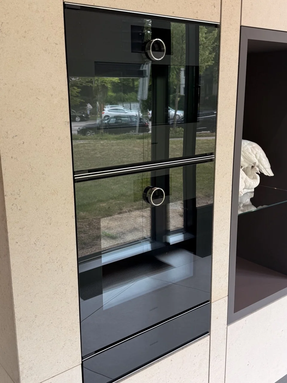 духовой шкаф Gaggenau Minimalistic Onyx черный купить в Москве