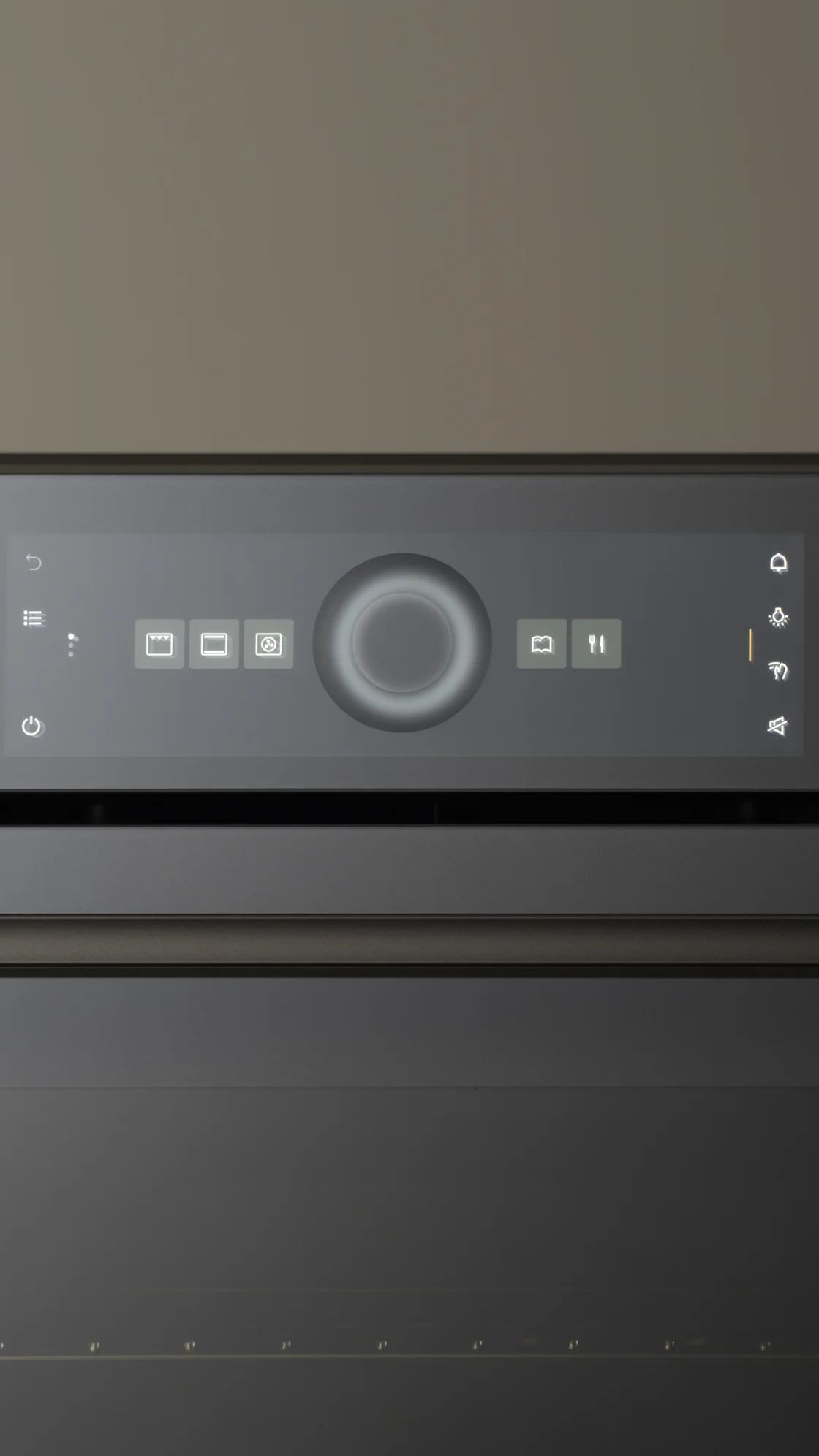 духовой шкаф V-ZUG CircleSlider интуитивное управление