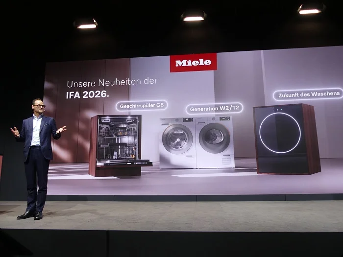 Новинки Miele на выставке IFA 2026 в Берлине